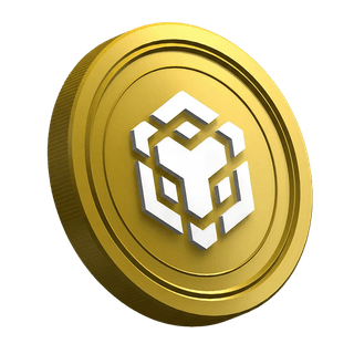 BNB-Kryptowährungsmünze von Binance auf der Seite „Leitfaden für neue Trader